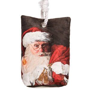 Santa Claus & Toys Light-Up LED Doorstop